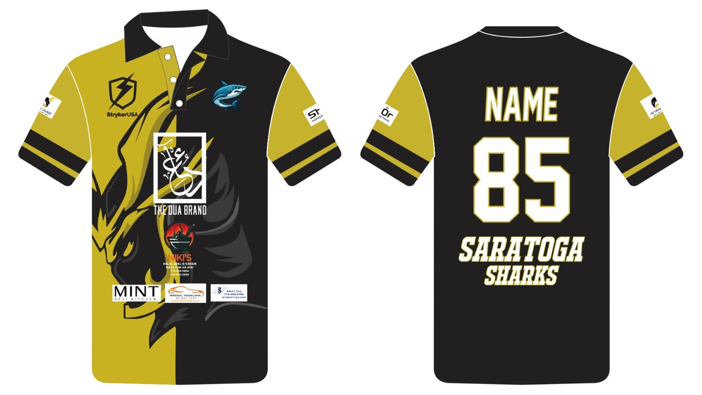 StrykerUSA Custom Made Team Kits Shirt and Trouser with Custom Design Logo Name and Number