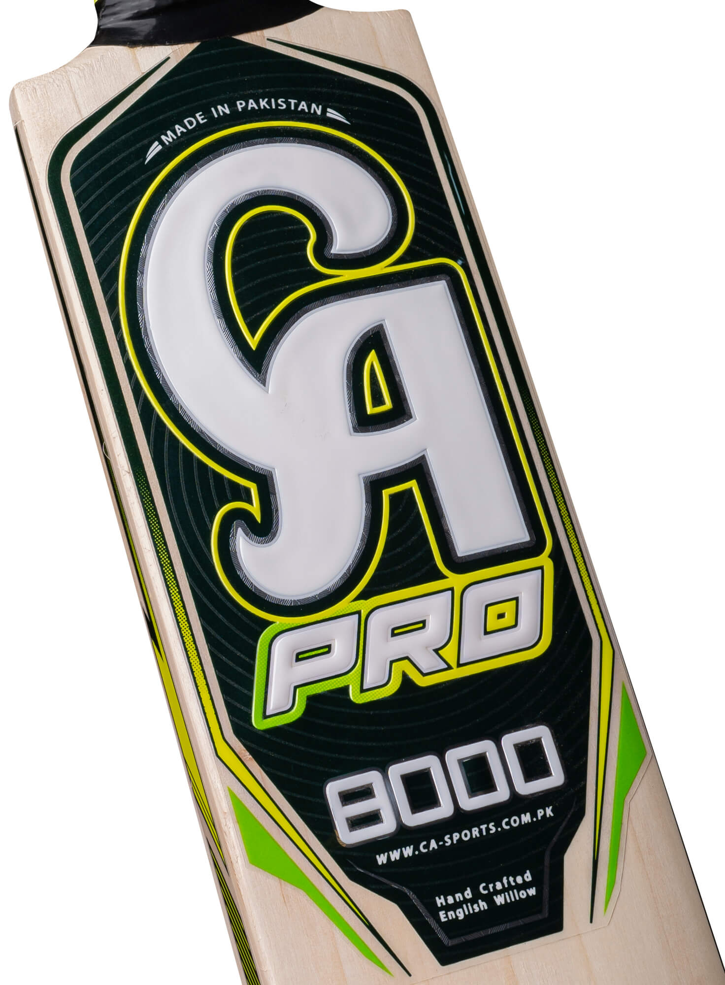 CA Sports Pro 10000 3D Stickers Are Inscribed On Its Front English Willow Hard Ball Cricket Bat