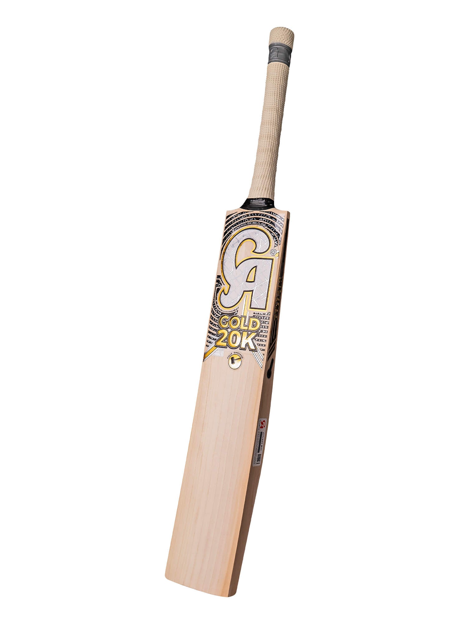 CA-Gold 20K Edition English Willow 3D-Effect Embossed Stickers Hard Ball Cricket Bat