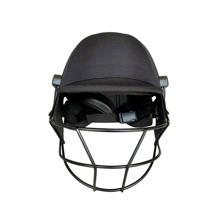 StrykerUSA Cricket Helmet Premium Quality Lightweight With Neck Guard - Black Color
