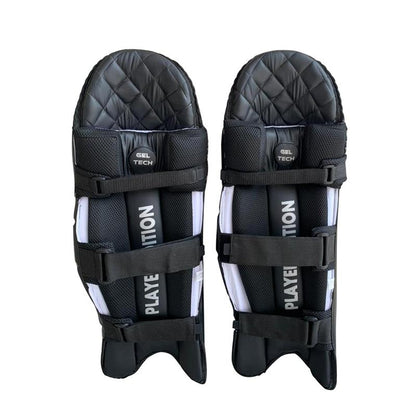 StrykerUSA Black Premium Lightweight Cricket Batting Pads Durable and Comfort Protection